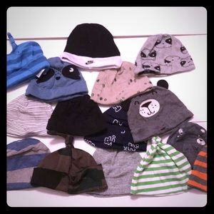 15 Newborn-3month hats brand new